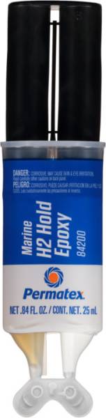 PERMATEX - MARINE H2 HOLD EPOXY 25ML 6/CASE - Image 1