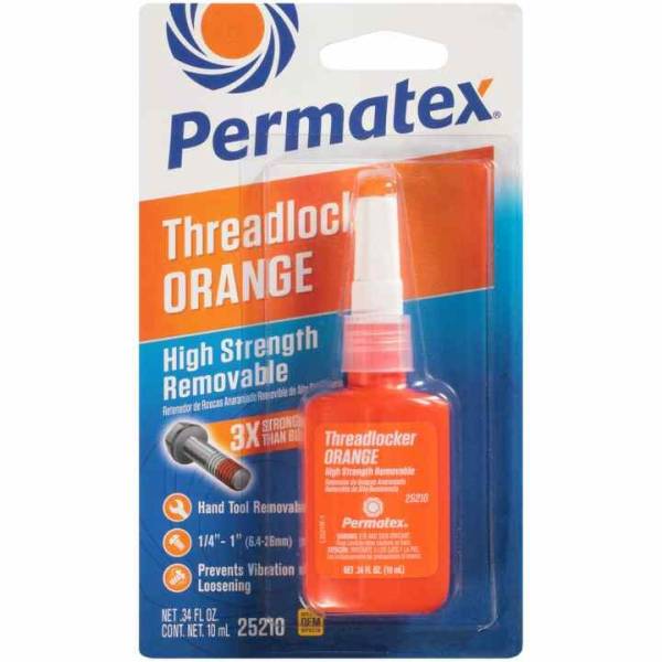 PERMATEX - HYBRID FORMULA THREADLOCKER ORANGE 10 ML - Image 1