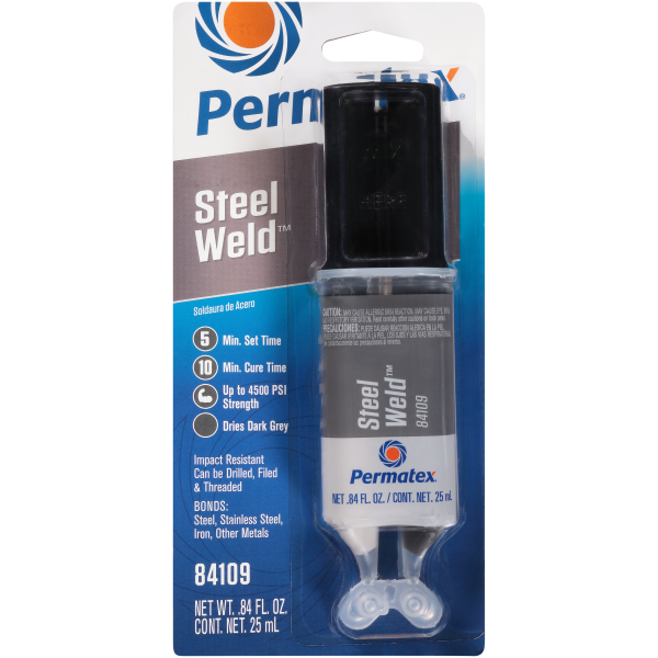 PERMATEX - 4 MIN. MULTI-METAL EPOXY 0.84 FL. OZ 6/CASE - Image 1