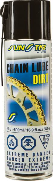 SUNSTAR - CHAIN LUBE DIRT 500ML - Image 1