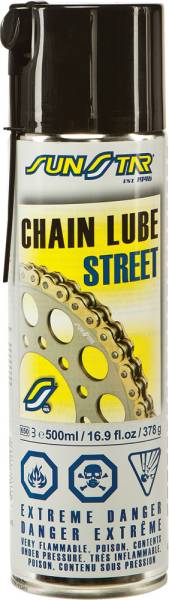 SUNSTAR - CHAIN LUBE STREET 500ML - Image 1