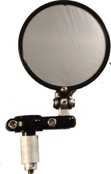 PSR - FRANCO BAR END MIRROR BLACK - Image 1