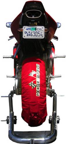 PSR - POWERSTANDS TIRE WARMERS RED - Image 1