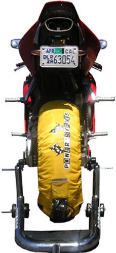 PSR - POWERSTANDS TIRE WARMERS YELLOW - Image 1