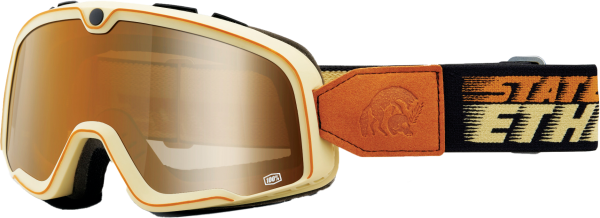 100-PERCENT - BARSTOW GOGGLE STATE OF ETHOS BRONZE LENS - Image 1