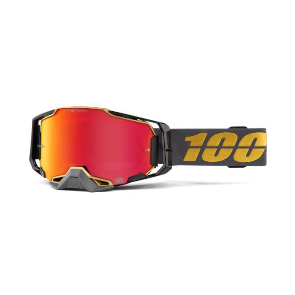 100-PERCENT - ARMEGA HIPER GOGGLE FALCON 5 MIRROR RED LENS - Image 1