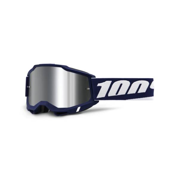 100-PERCENT - ACCURI 2 GOGGLE MIFFLIN MIRROR SLVR FLASH LENS - Image 1