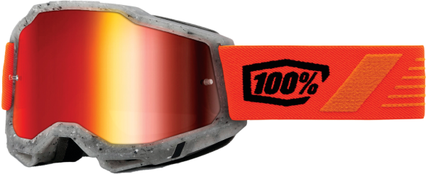 100-PERCENT - ACCURI 2 GOGGLE SCHRUTE MIRROR RED LENS - Image 1