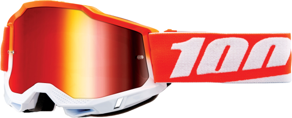 100-PERCENT - ACCURI 2 GOGGLE MATIGOFUN MIRROR RED LENS - Image 1