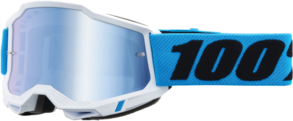 100-PERCENT - ACCURI 2 JUNIOR GOGGLE NOVEL MIRROR BLUE LENS - Image 1