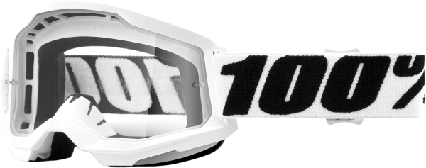 100-PERCENT - STRATA 2 GOGGLE EVEREST CLEAR LENS - Image 1