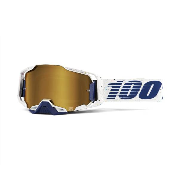 100-PERCENT - ARMEGA GOGGLE SOLIS MIRROR TRUE GOLD LENS - Image 1