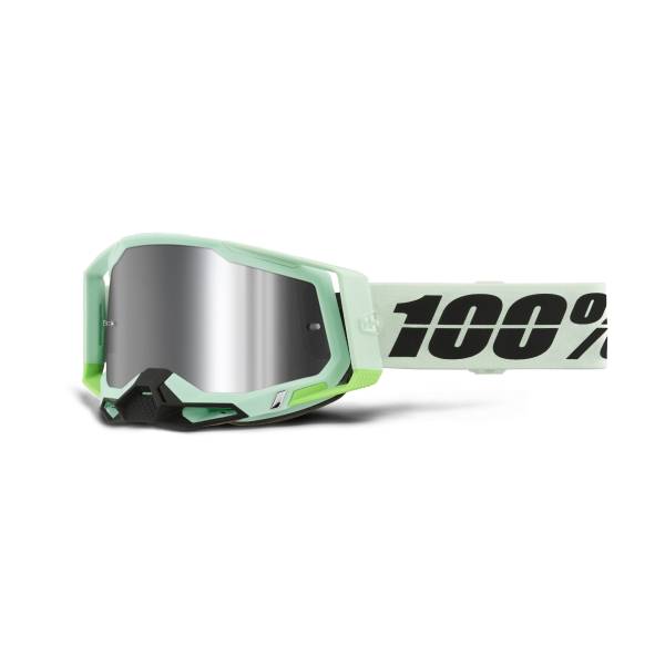 100-PERCENT - RACECRAFT 2 GOGGLE PALOMAR MIRROR SILVER FLASH LE - Image 1