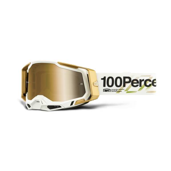 100-PERCENT - RACECRAFT 2 GOGGLE SUCCESSION MIRROR TRUE GOLD LE - Image 1