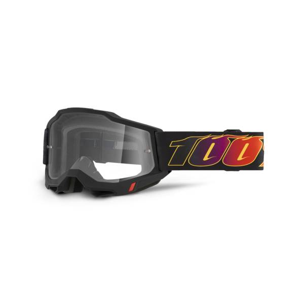 100-PERCENT - ACCURI 2 GOGGLE EL DIABLO CLEAR LENS - Image 1