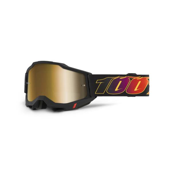 100-PERCENT - ACCURI 2 GOGGLE EL DIABLO MIRROR TRUE GOLD LEN - Image 1