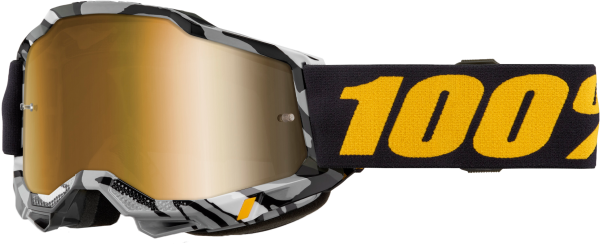 100-PERCENT - ACCURI 2 GOGGLE AMBUSH MIRROR TRUE GOLD LENS - Image 1