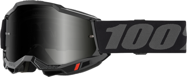 100-PERCENT - ACCURI 2 SAND GOGGLE BLACK SMOKE LENS - Image 1