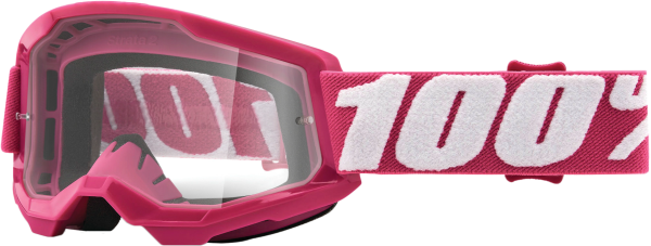 100-PERCENT - STRATA 2 JUNIOR GOGGLE FLETCHER CLEAR LENS - Image 1