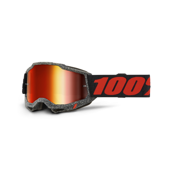 100-PERCENT - ACCURI 2 GOGGLE HUARAKI MIRROR RED - Image 1