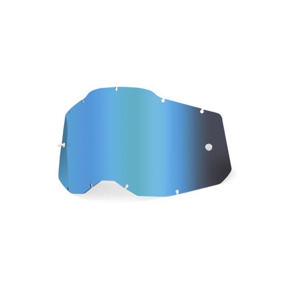 100-PERCENT - RC2/AC2/ST2 SHEET MIRROR BLUE LENS - Image 1