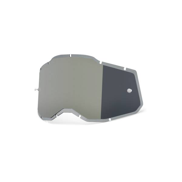 100-PERCENT - RC2/AC2/ST2 PLUS REPLACEMENT INJECTED MIRROR SILVER LENS - Image 1