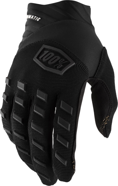 100-PERCENT - AIRMATIC GLOVES BLACK/CHARCOAL 2X - Image 1