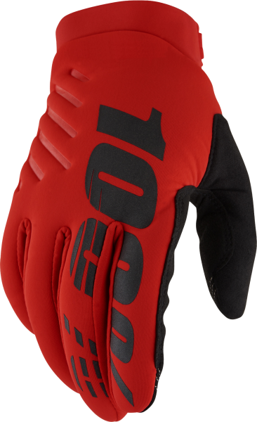 100-PERCENT - BRISKER GLOVES RED 2X - Image 1