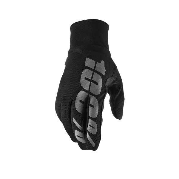 100-PERCENT - HYDROMATIC GLOVES BLACK MD - Image 1