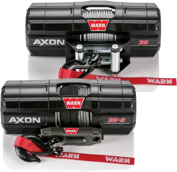 WARN - AXON 3500 WIRE ROPE WINCH - Image 1