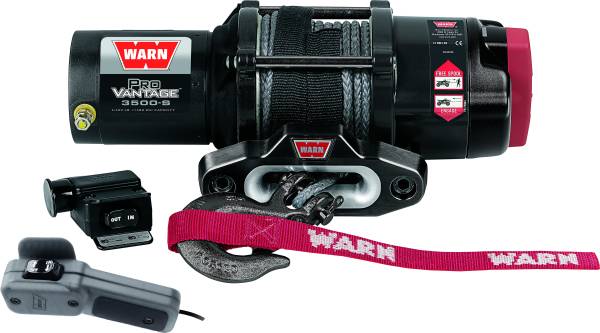 WARN - PROVANTAGE 3500-S WINCH W/SYNTHETIC ROPE - Image 1