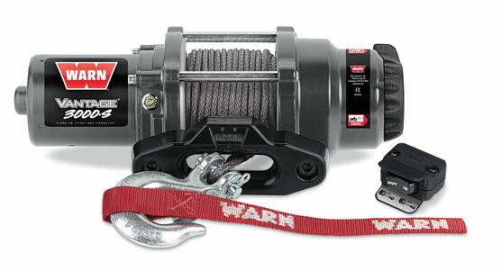 WARN - WARN VANTGE 3000 LB WINC H SYNTHETIC ROPE - Image 1