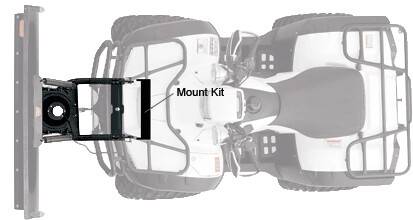 WARN - FRONT PLOW MOUNT POL - Image 1