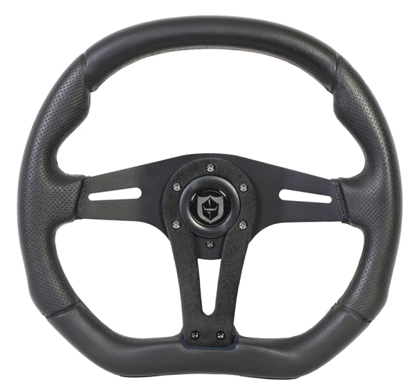 PRO ARMOR - 13.75 FORCE STEERING WHEEL BLACK - Image 1