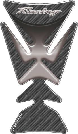 ONE EMBLEMS - TANKPAD RACING GREY - Image 1