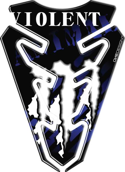 ONE EMBLEMS - TANKPAD VIOLENT BLUE - Image 1