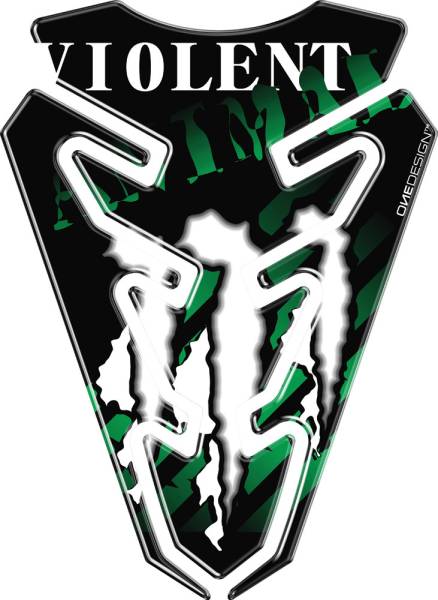 ONE EMBLEMS - TANKPAD VIOLENT GREEN - Image 1