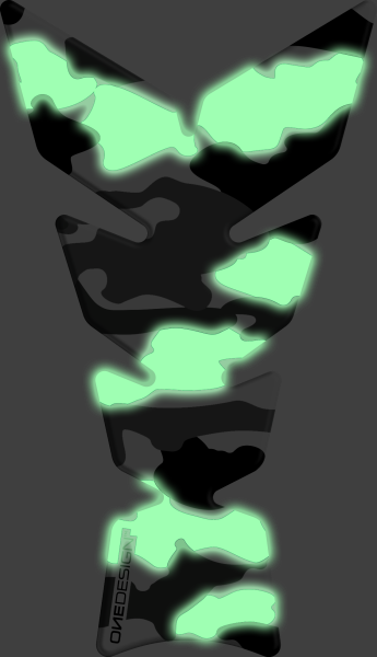 ONE EMBLEMS - TANKPAD SOFT TOUCH GLOW CAMO - Image 1