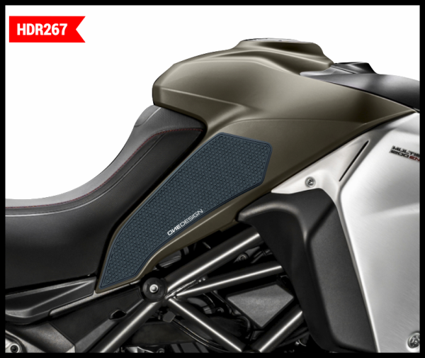 ONE EMBLEMS - HDR TANK SIDE PAD BLACK DUC - Image 1