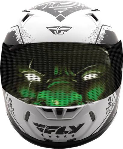 ONE EMBLEMS - WINDSCREEN DECAL GREEN MONSTER - Image 1