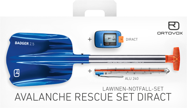 ORTOVOX - AVALANCHE RESCUE SET DIRACT  BADGER  ALU 240 - Image 1