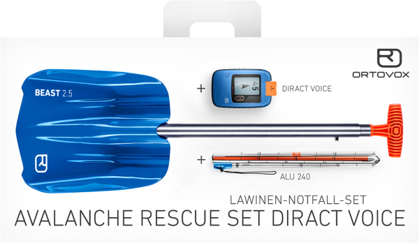 ORTOVOX - AVALANCHE RESCUE SET DIRACT VOICE  BEAST  ALU 240 - Image 1