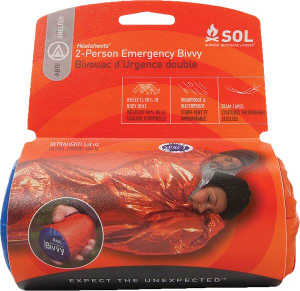 AMK - SOL 2-PERSON EMERGENCY BIVVY WITH EMERGENCY WHISTLE - Image 1