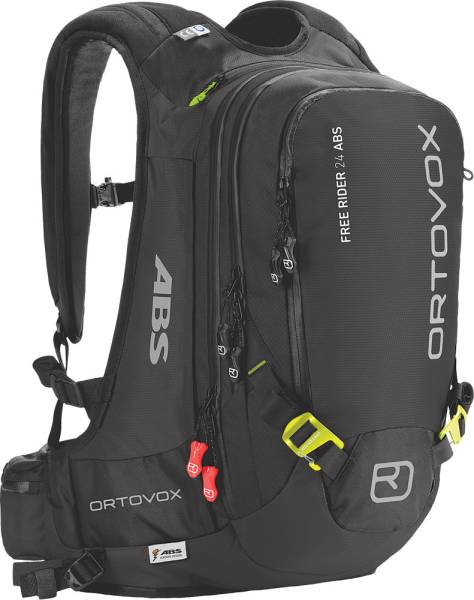 ORTOVOX - FREERIDER 24 ABS COMPLETE SET S/M (BLACK ANTHRACITE) - Image 1