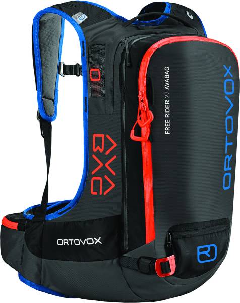 ORTOVOX - ORTOVOX FREE RIDER 22 AVABAG KIT BLACK - Image 1