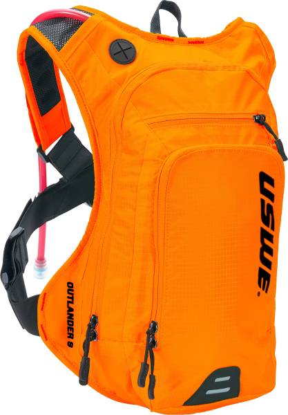 USWE - OUTLANDER 9 HYDRATION SYSTEM FACTORY ORANGE 3.0L - Image 1