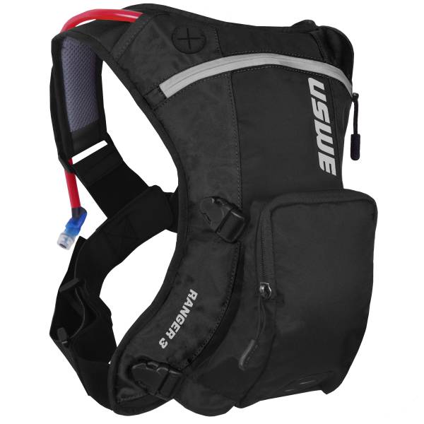 USWE - RANGER 3 HYDRATION SYSTEM BLACK/BLACK 2.0L - Image 1