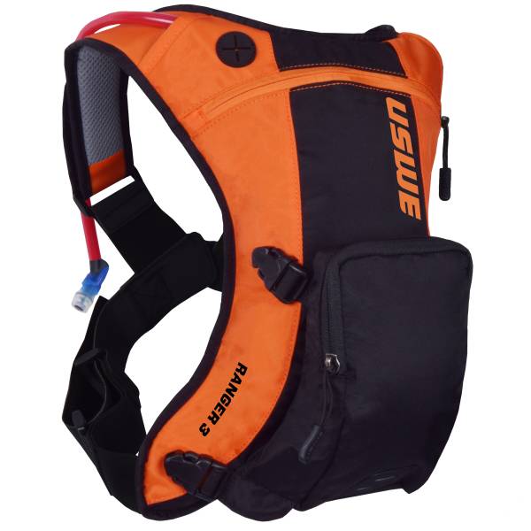 USWE - RANGER 3 HYDRATION SYSTEM ORANGE/BLACK 2.0L - Image 1