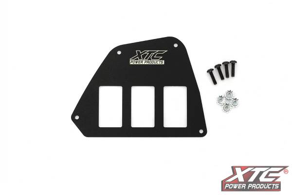 XTC POWER PRODUCTS - 3 SWITCH MOUNT PLATE HON - Image 1