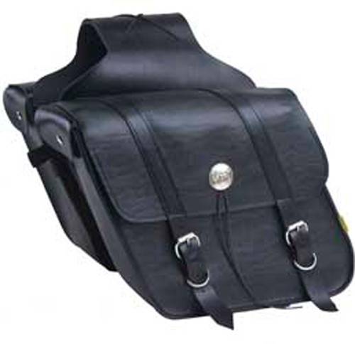 WILLIE & MAX - SLANT SADDLEBAG DELUXE 14"X12"X5.5" - Image 1